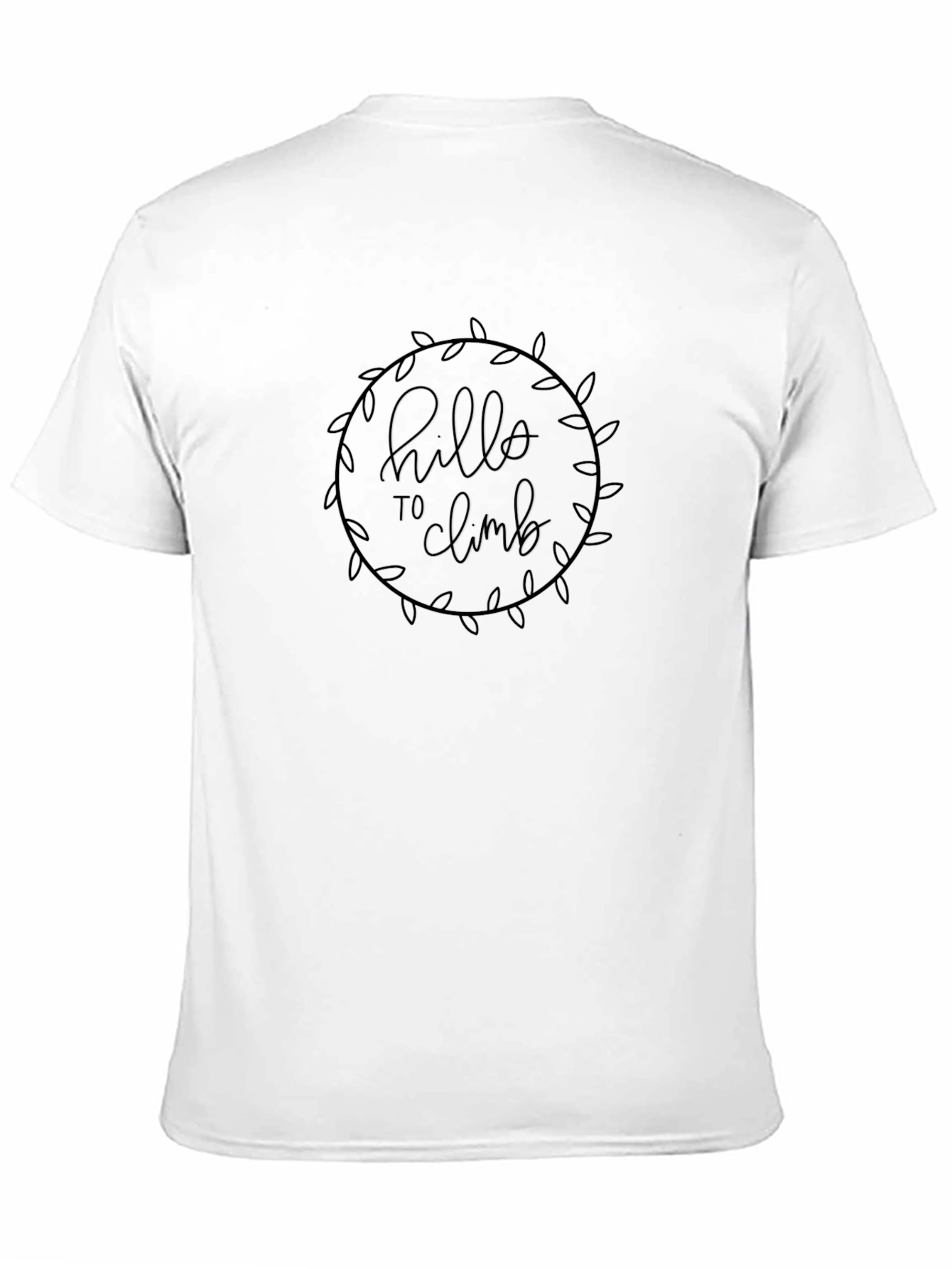 Hello to Climb Black Graphic Tee