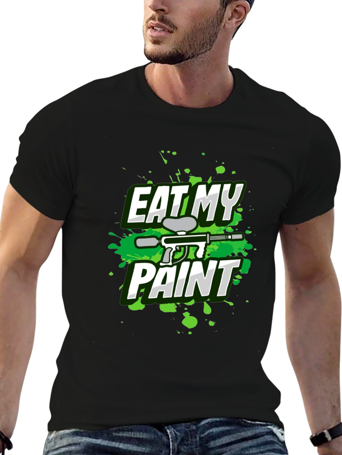 Eat My Paint Paintball Graphic Tee