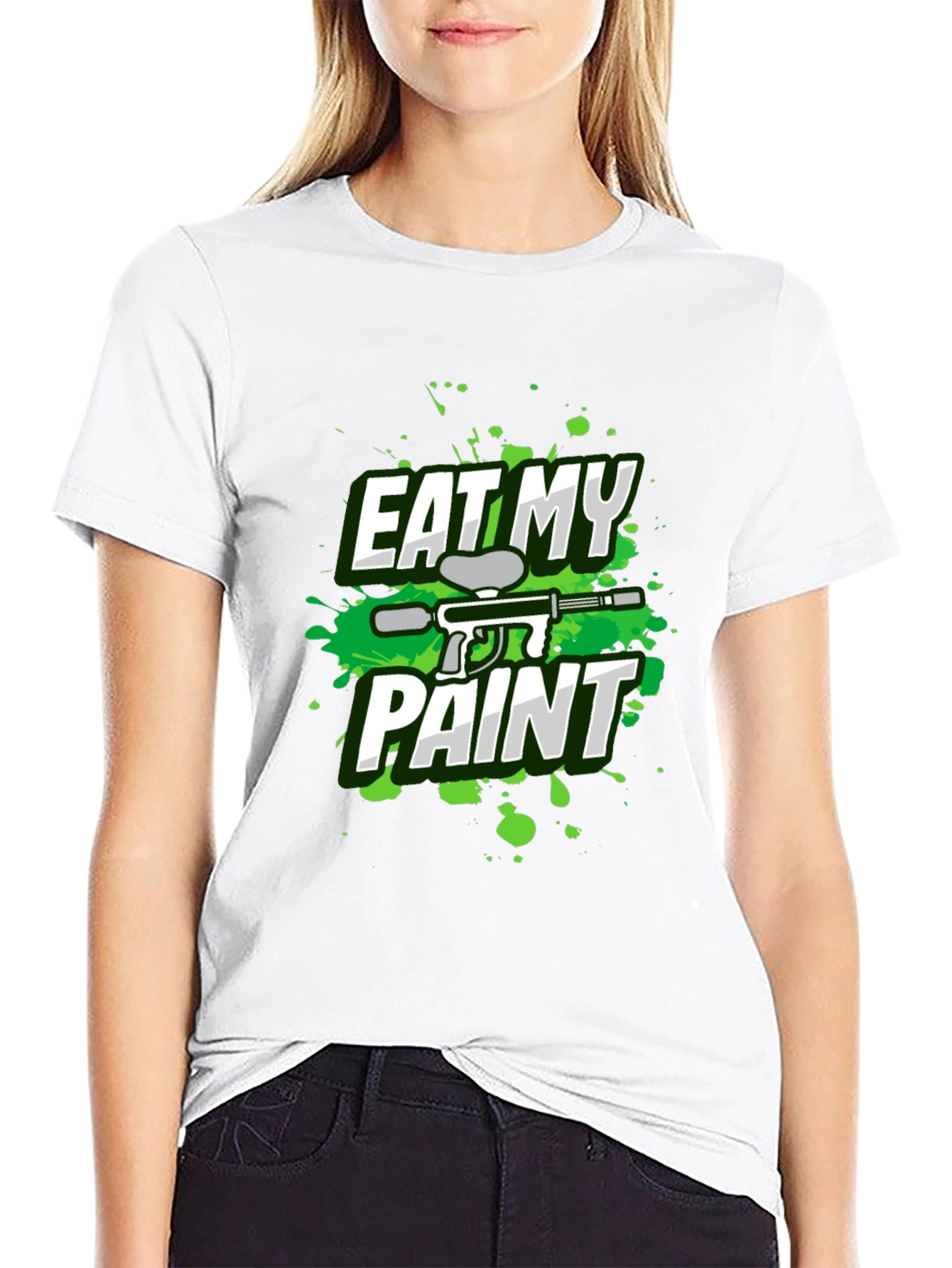 Eat My Paint Paintball Graphic Tee
