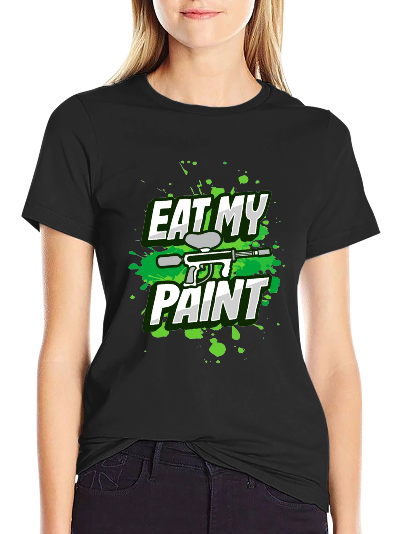 Eat My Paint Paintball Graphic Tee