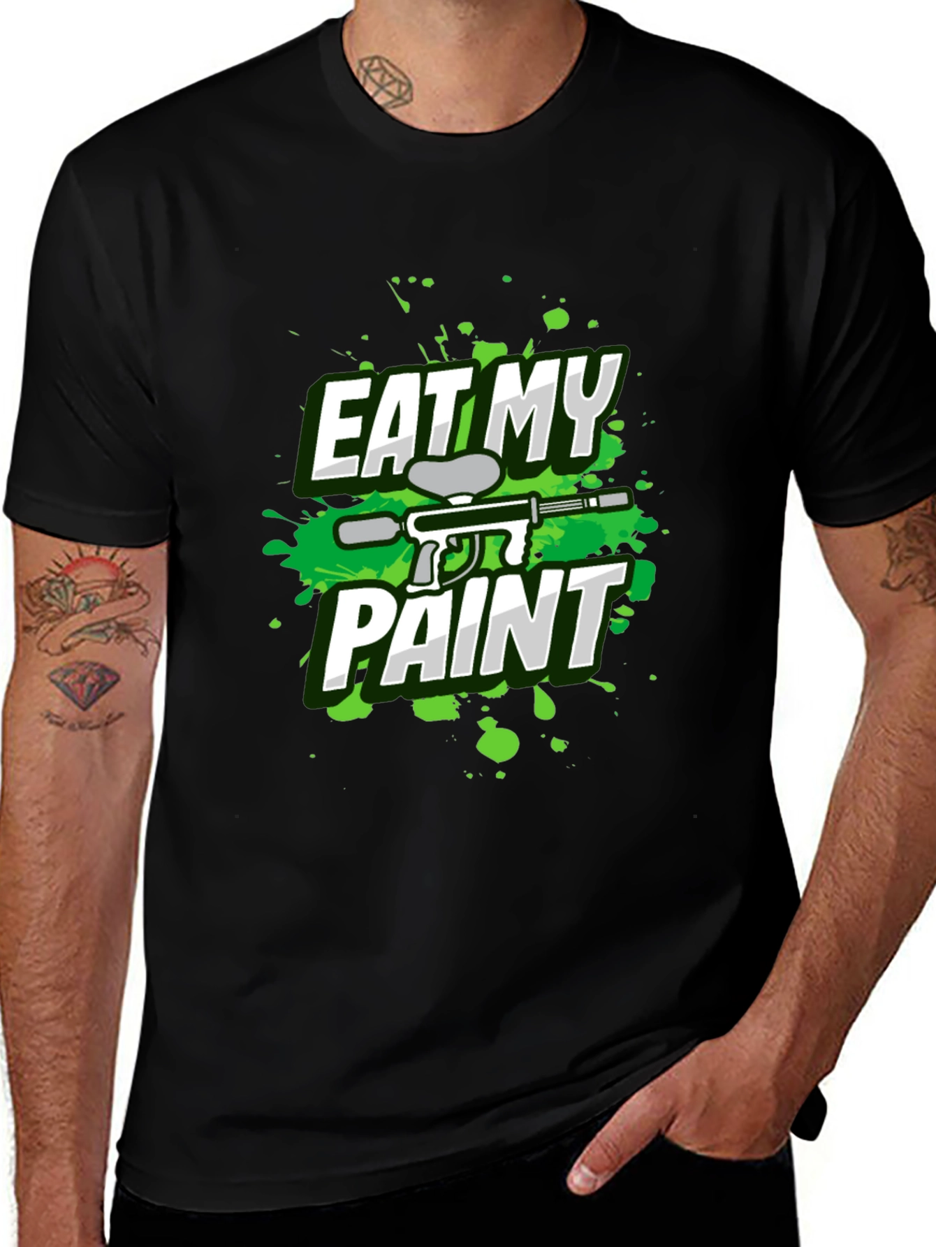 Eat My Paint Paintball Graphic Tee