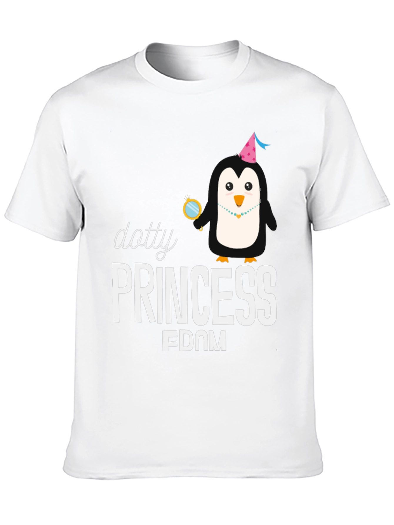 Dotty Princess Penguin T-Shirt
