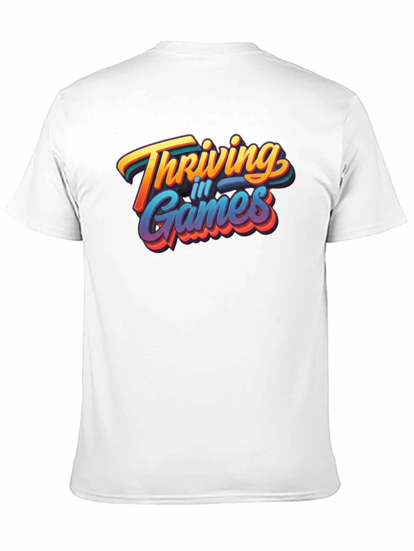 Thriving in Games Graphic Tee - Black