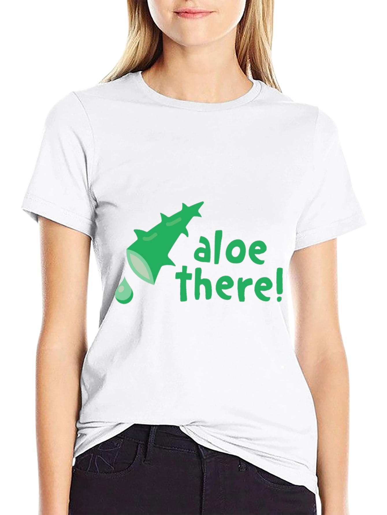 Aloe There! Funny Plant Pun Graphic Tee
