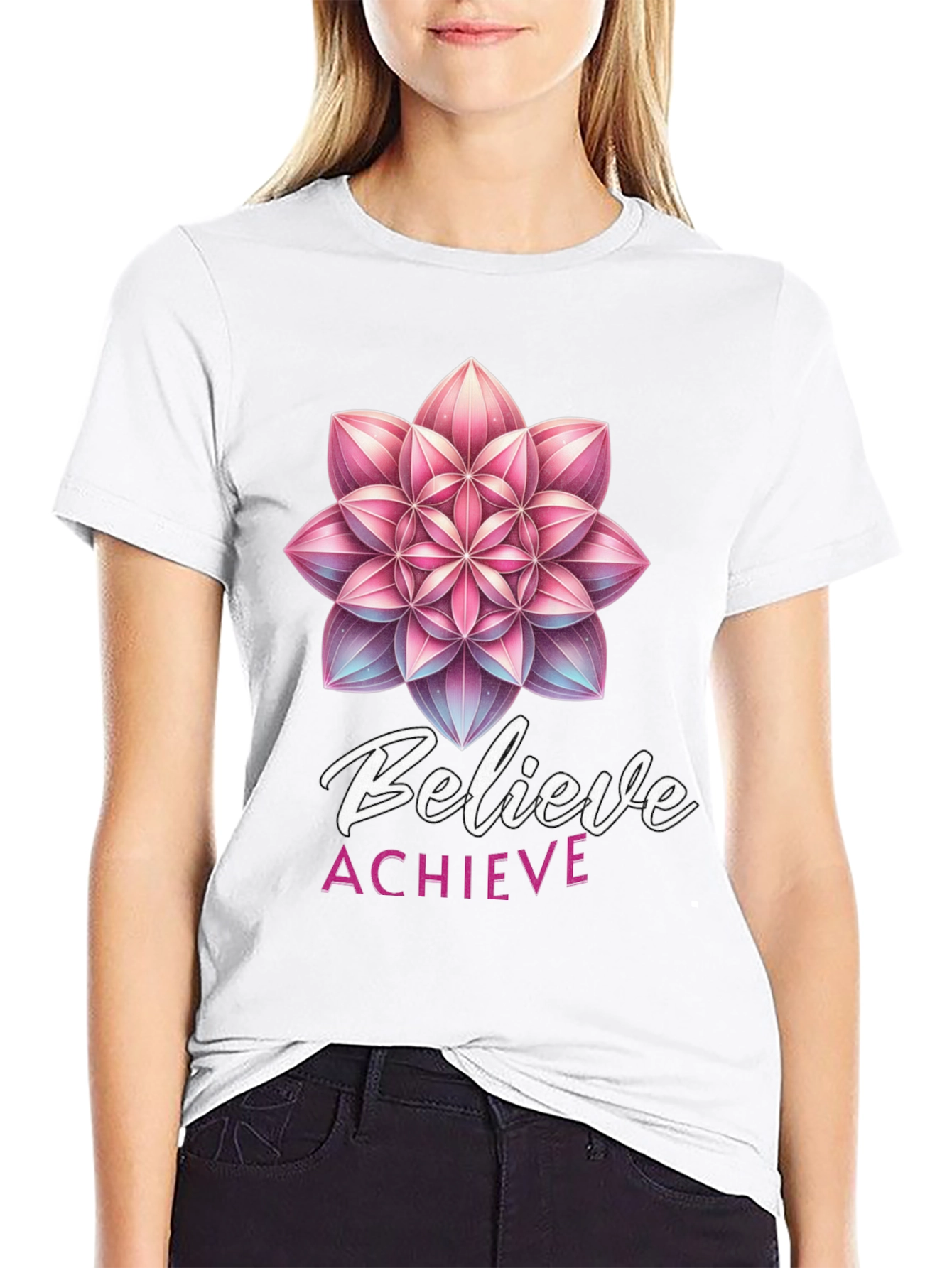 Believe Achieve Graphic Tee