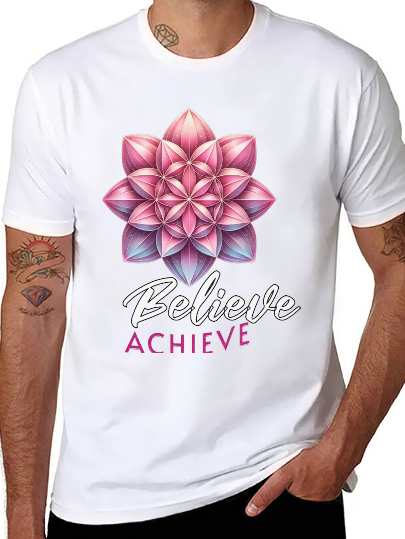 Believe Achieve Graphic Tee