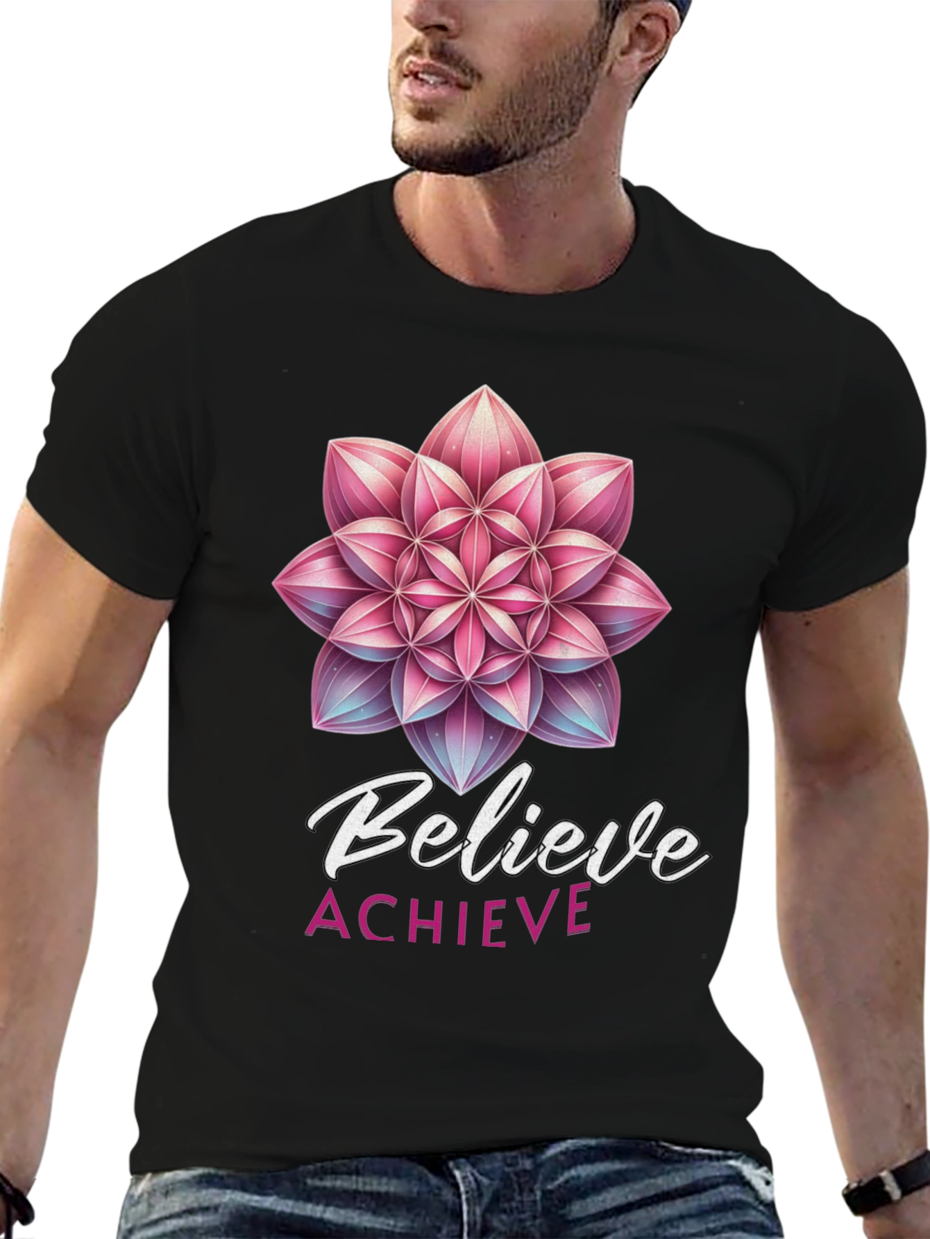 Believe Achieve Graphic Tee