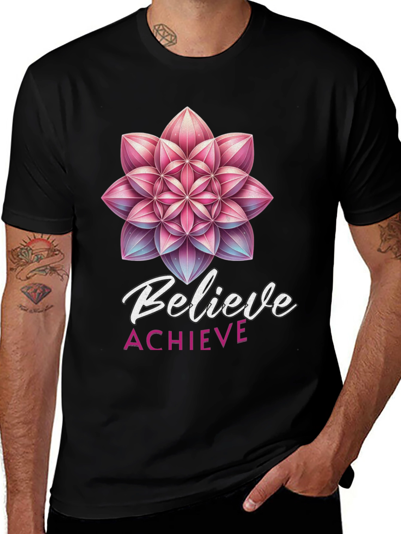 Believe Achieve Graphic Tee