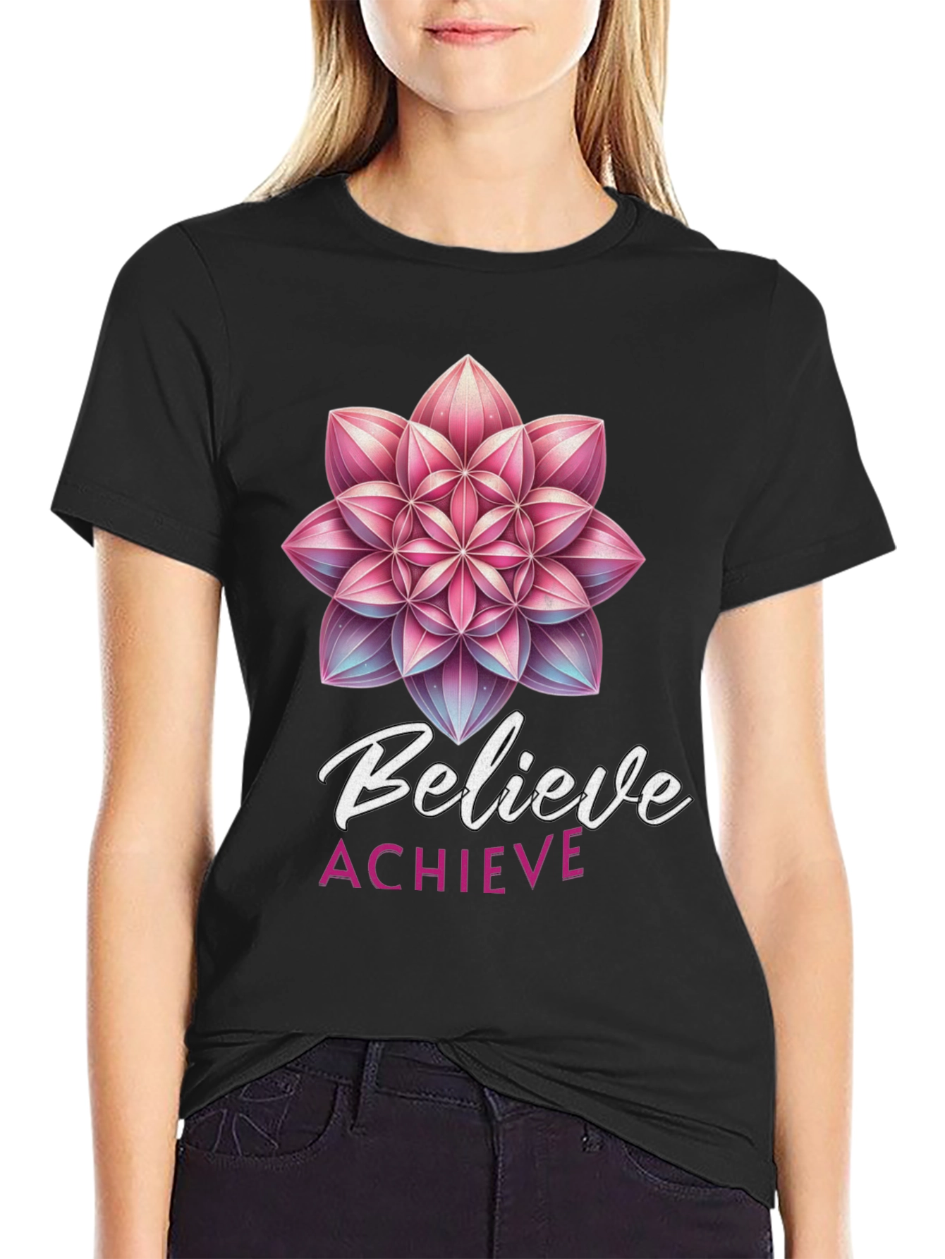 Believe Achieve Graphic Tee