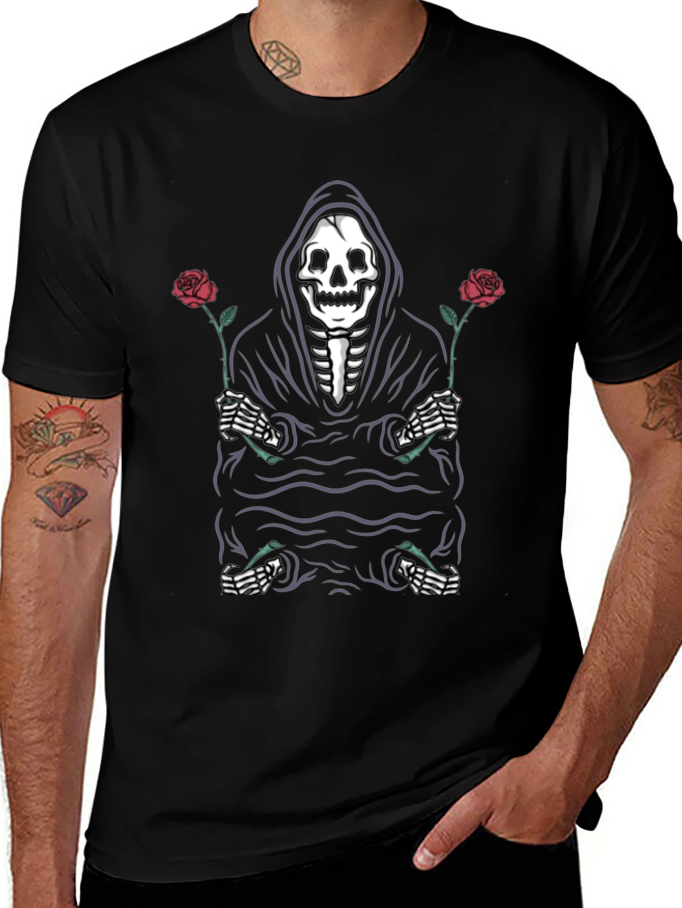 Grim Reaper Rose T-Shirt
