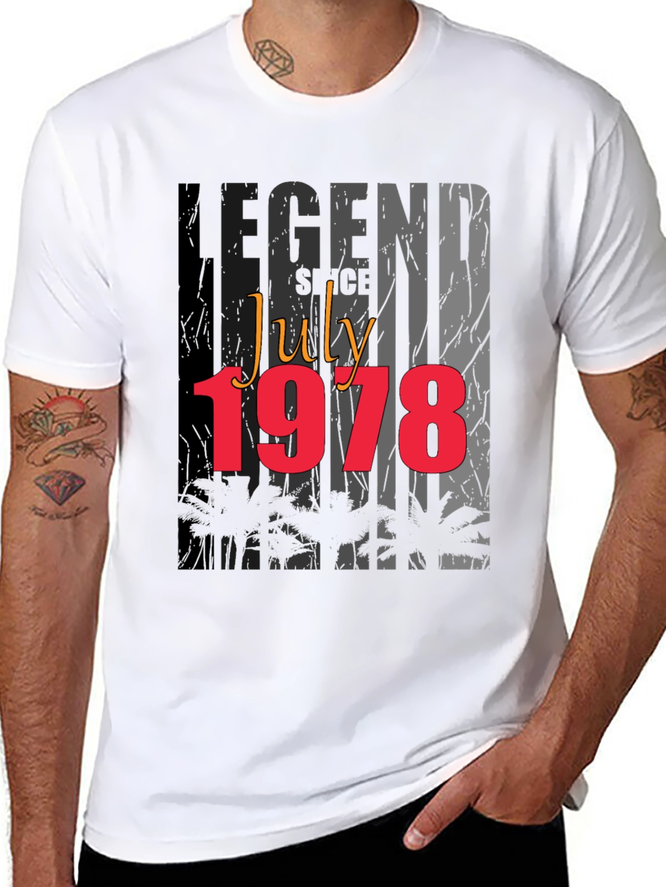 Legend Since July 1978 Graphic T-Shirt
