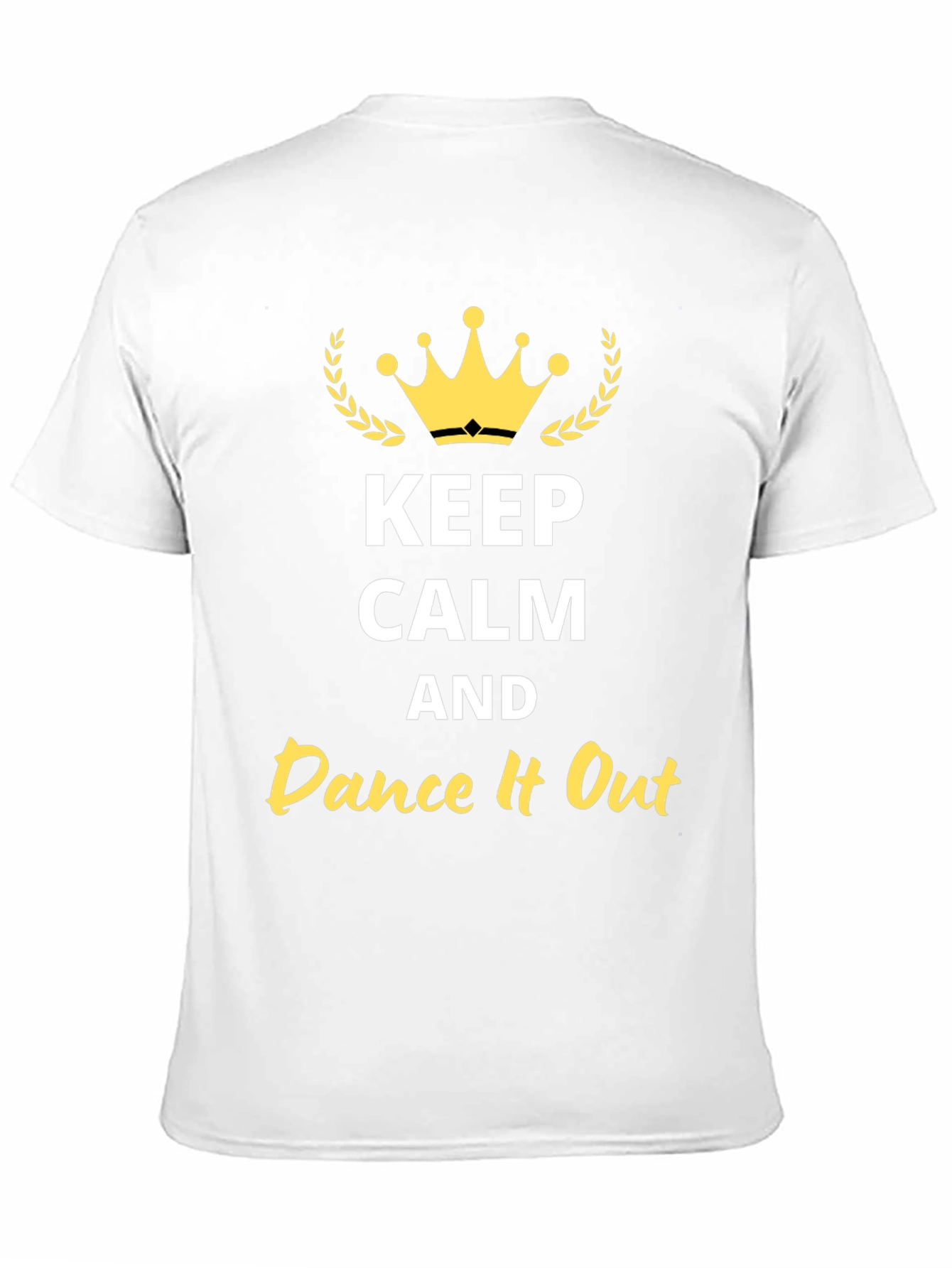 Keep Calm and Dance It Out Black T-Shirt