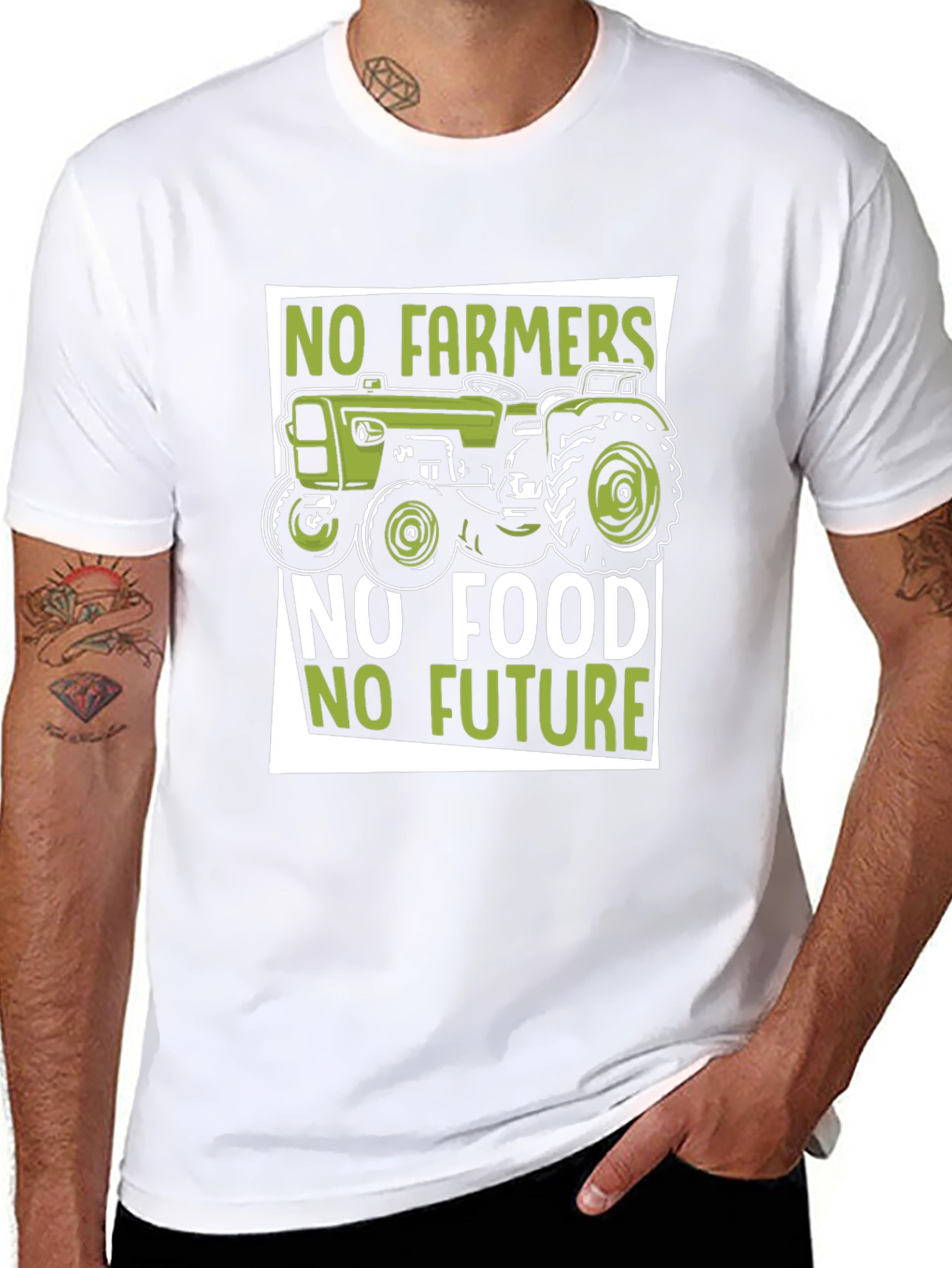 No Farmers No Food No Future Graphic Tee