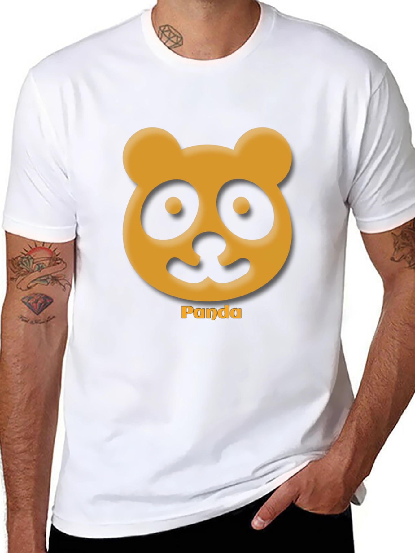 Panda Graphic Tee - Cute Animal Print