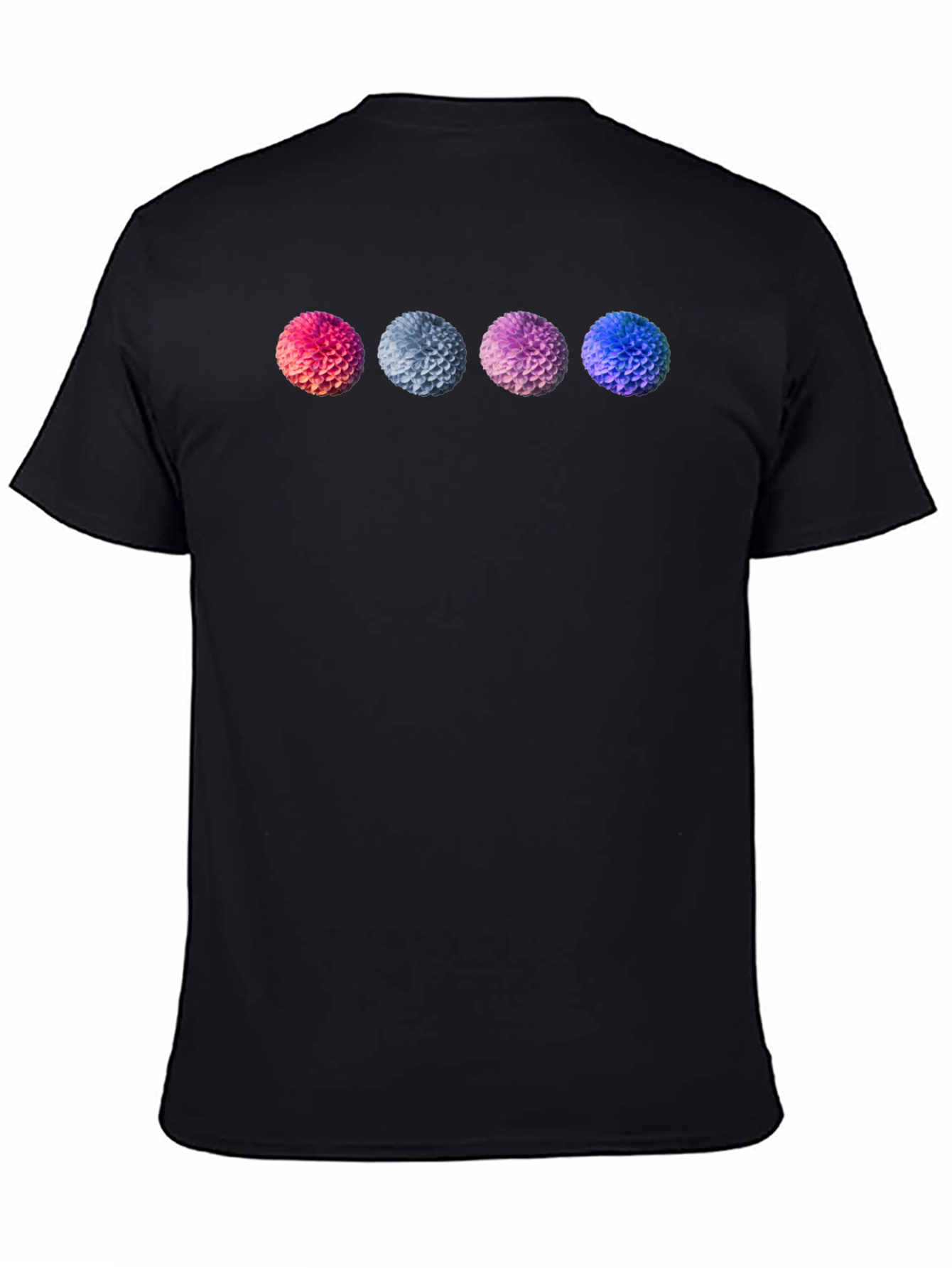 Floral Sphere T-Shirt - Graphic Print Tee