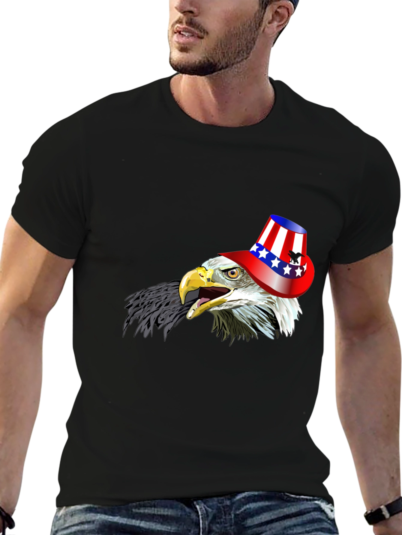 Patriotic Eagle T-Shirt - American Pride