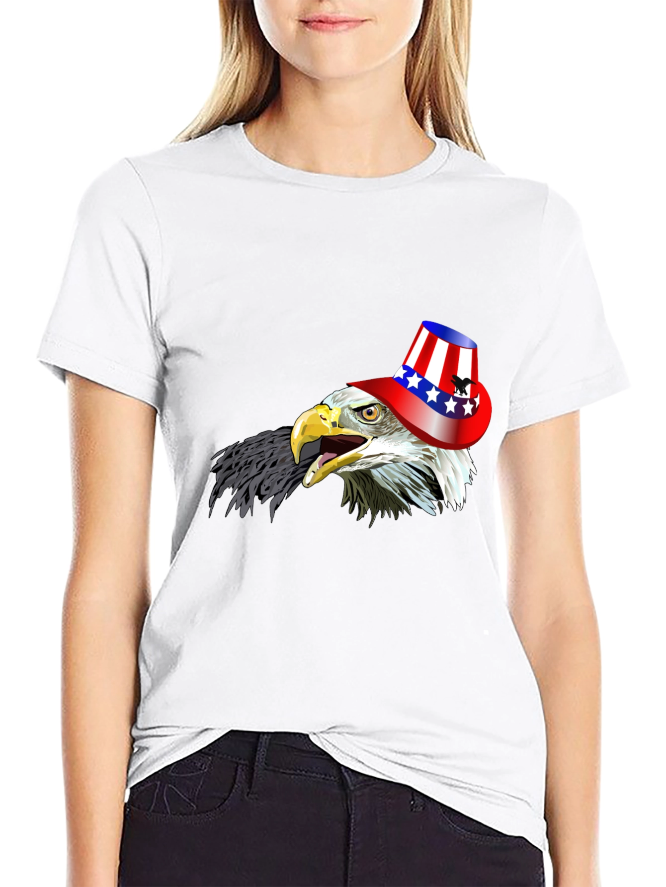 Patriotic Eagle T-Shirt - American Pride