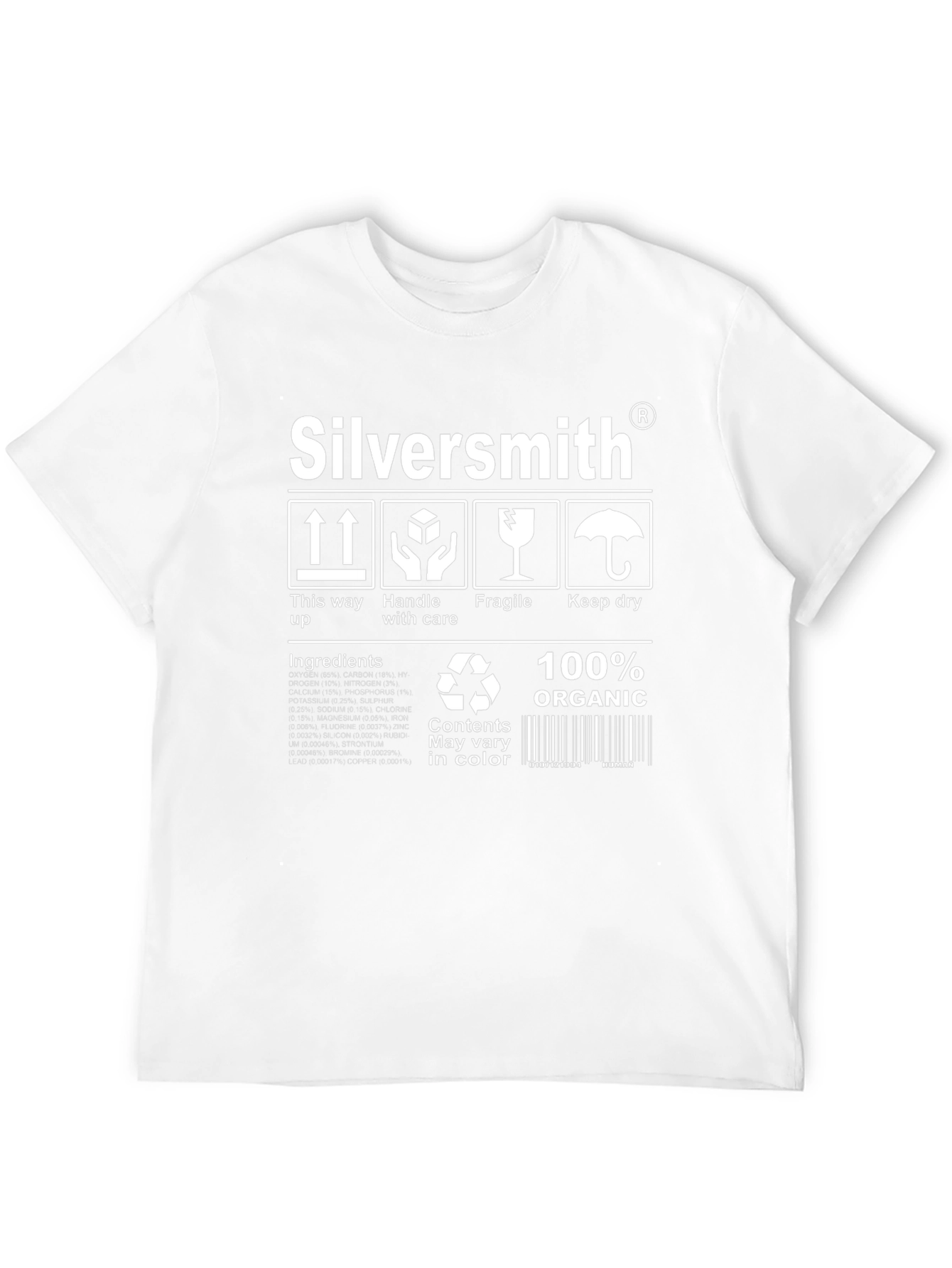 Silversmith Organic Label T-Shirt