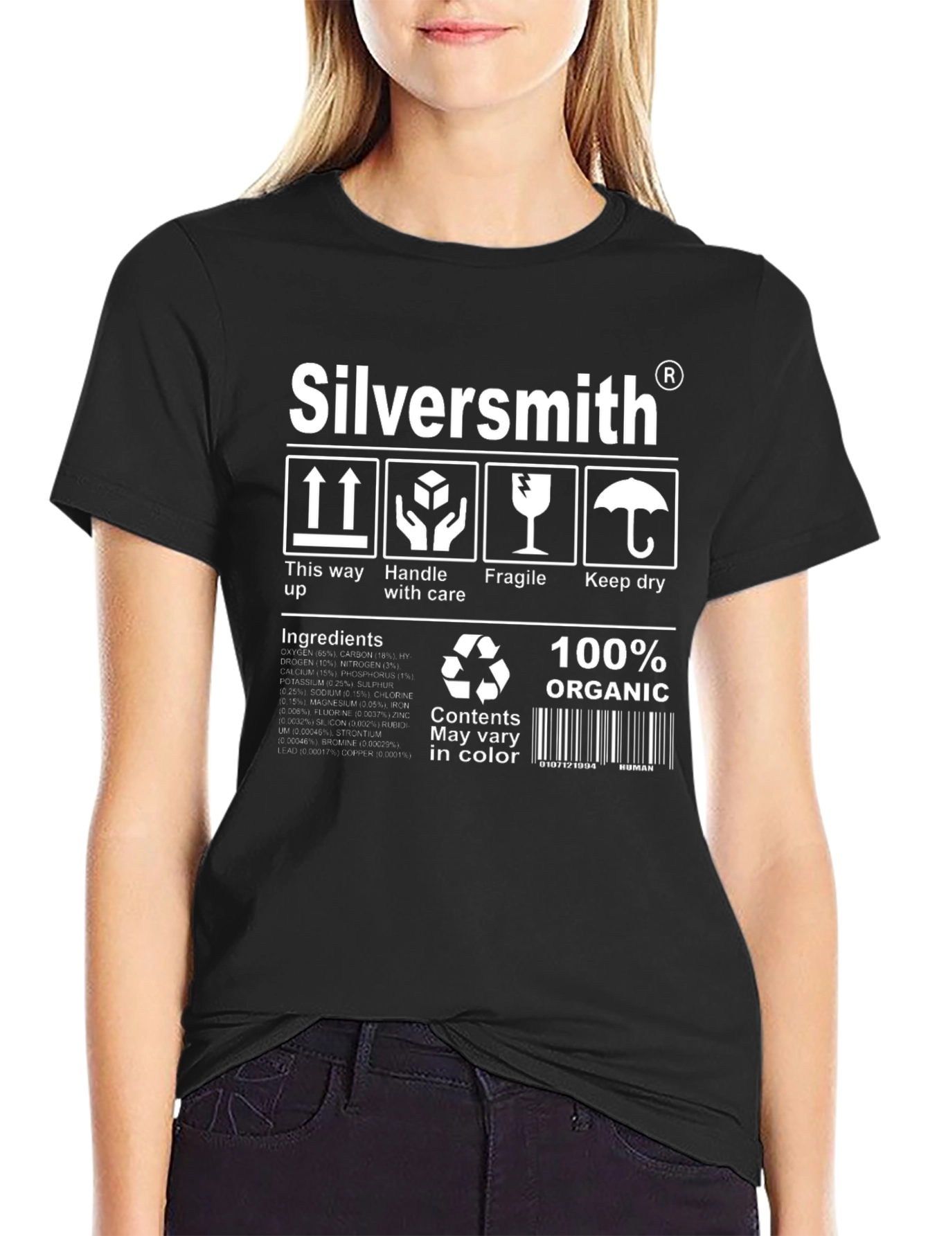 Silversmith Organic Label T-Shirt