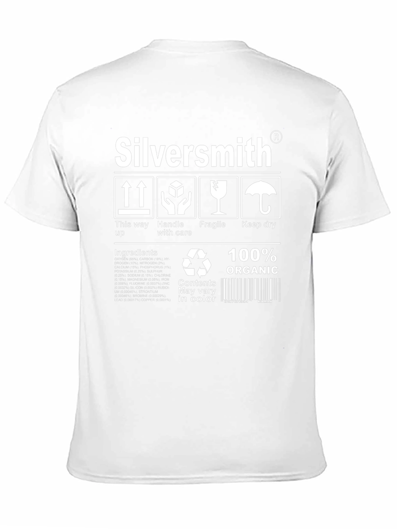 Silversmith Organic Label T-Shirt