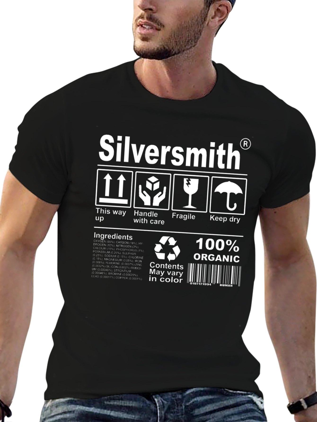 Silversmith Organic Label T-Shirt