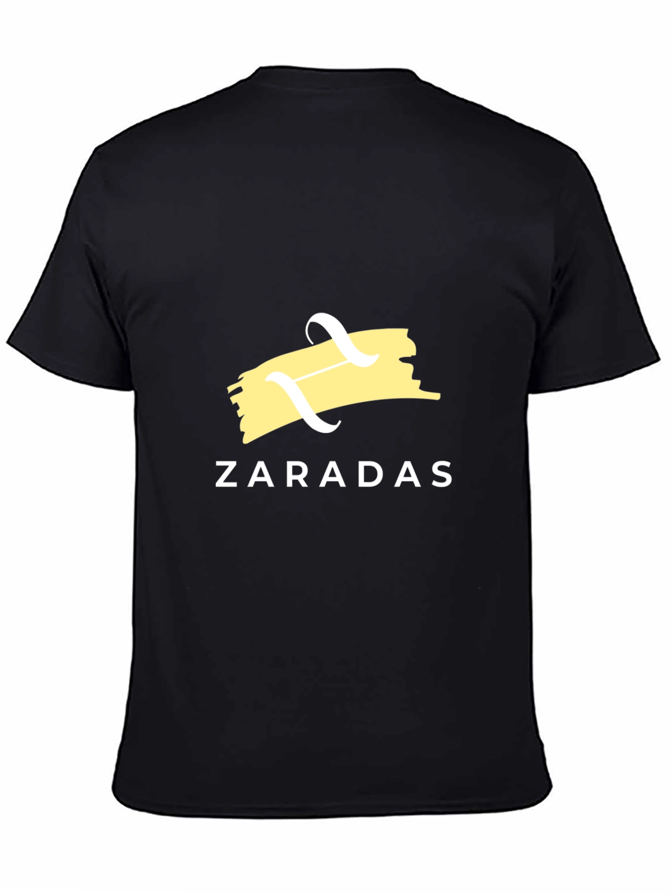 Zaradas Graphic Print Black T-Shirt
