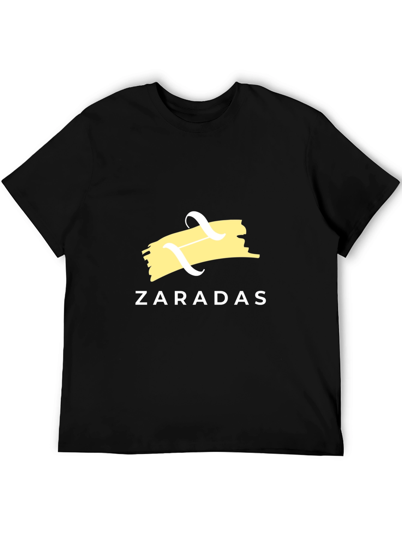 Zaradas Graphic Print Black T-Shirt