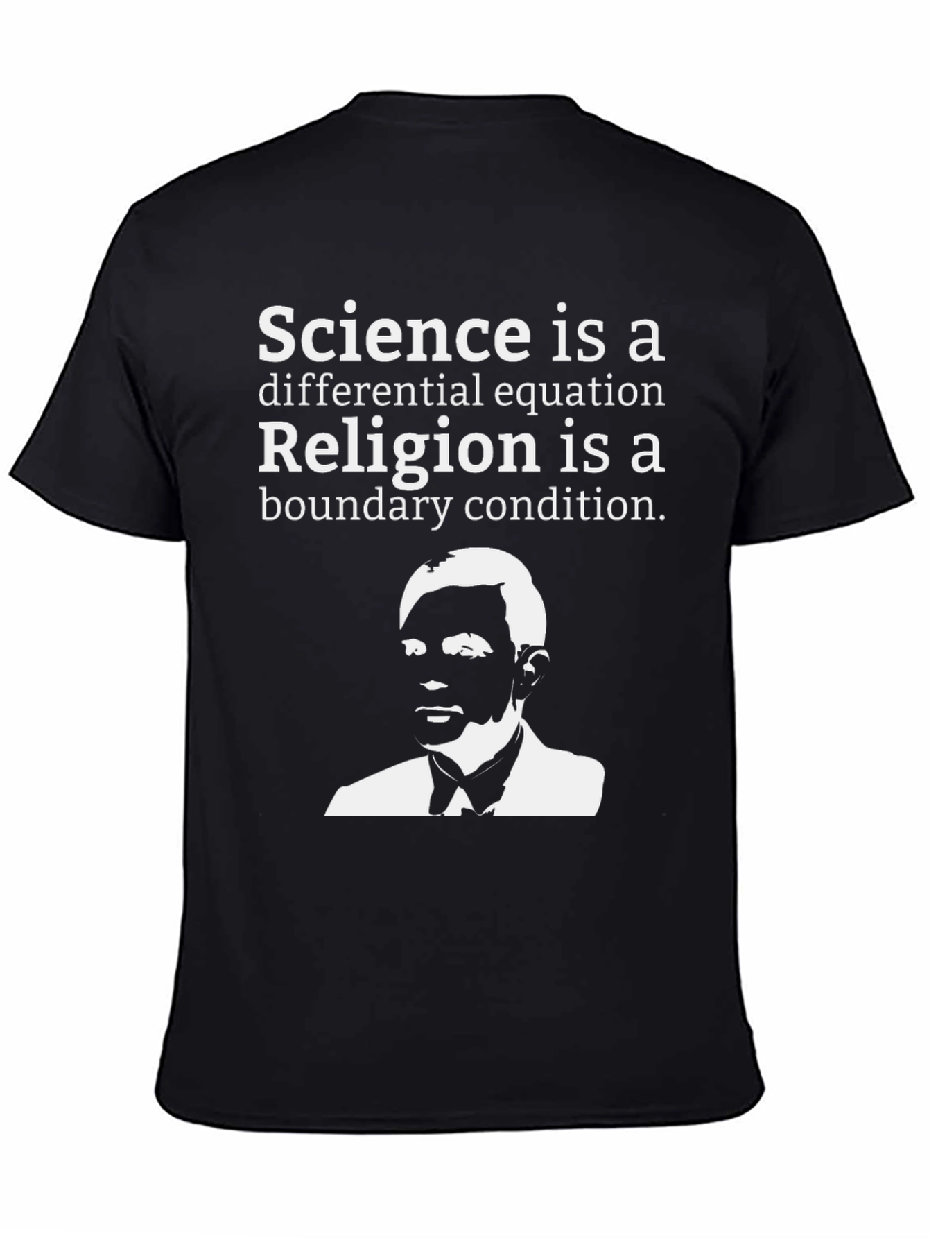 Science vs. Religion T-Shirt - Equation Design