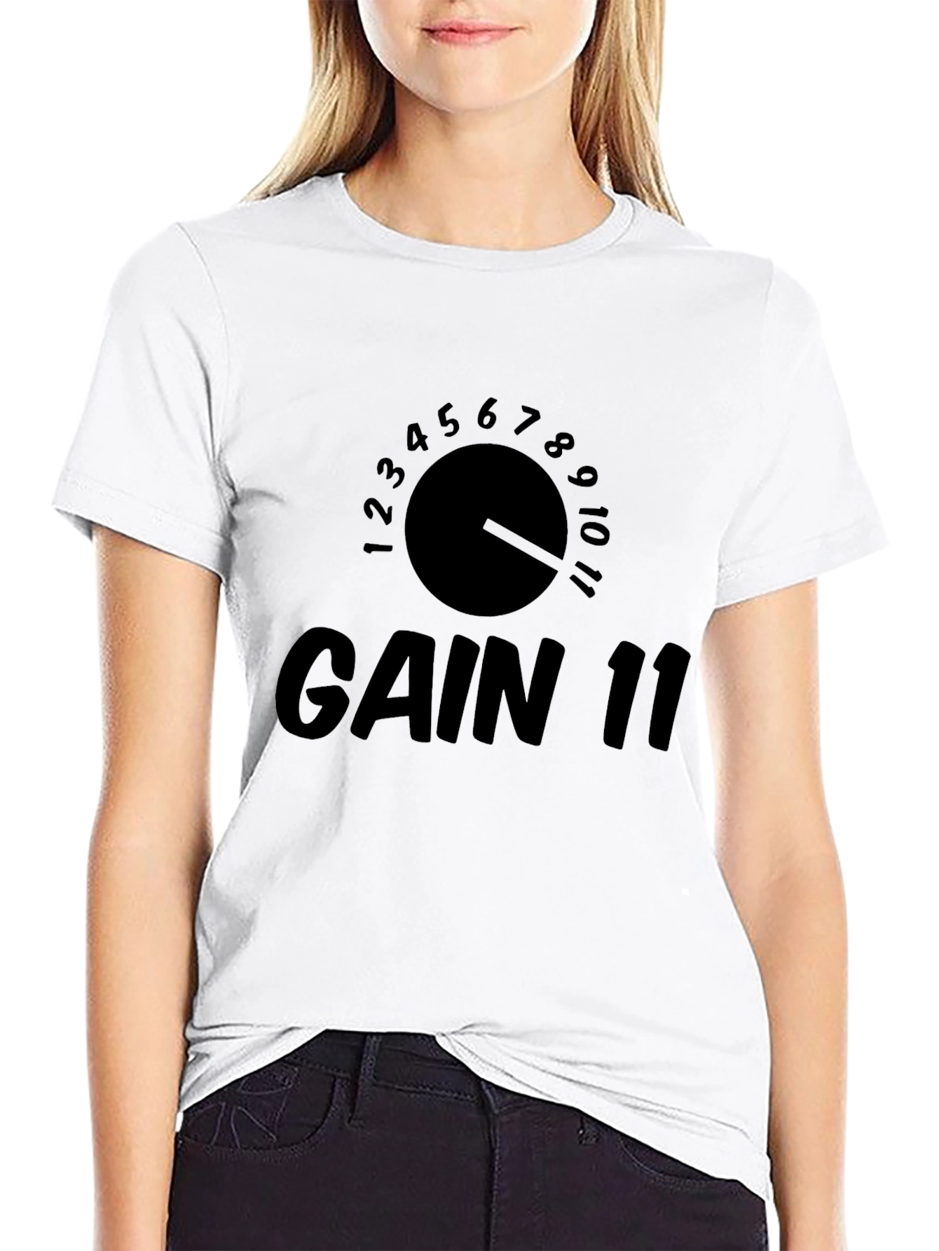 Gain 11 Black T-Shirt