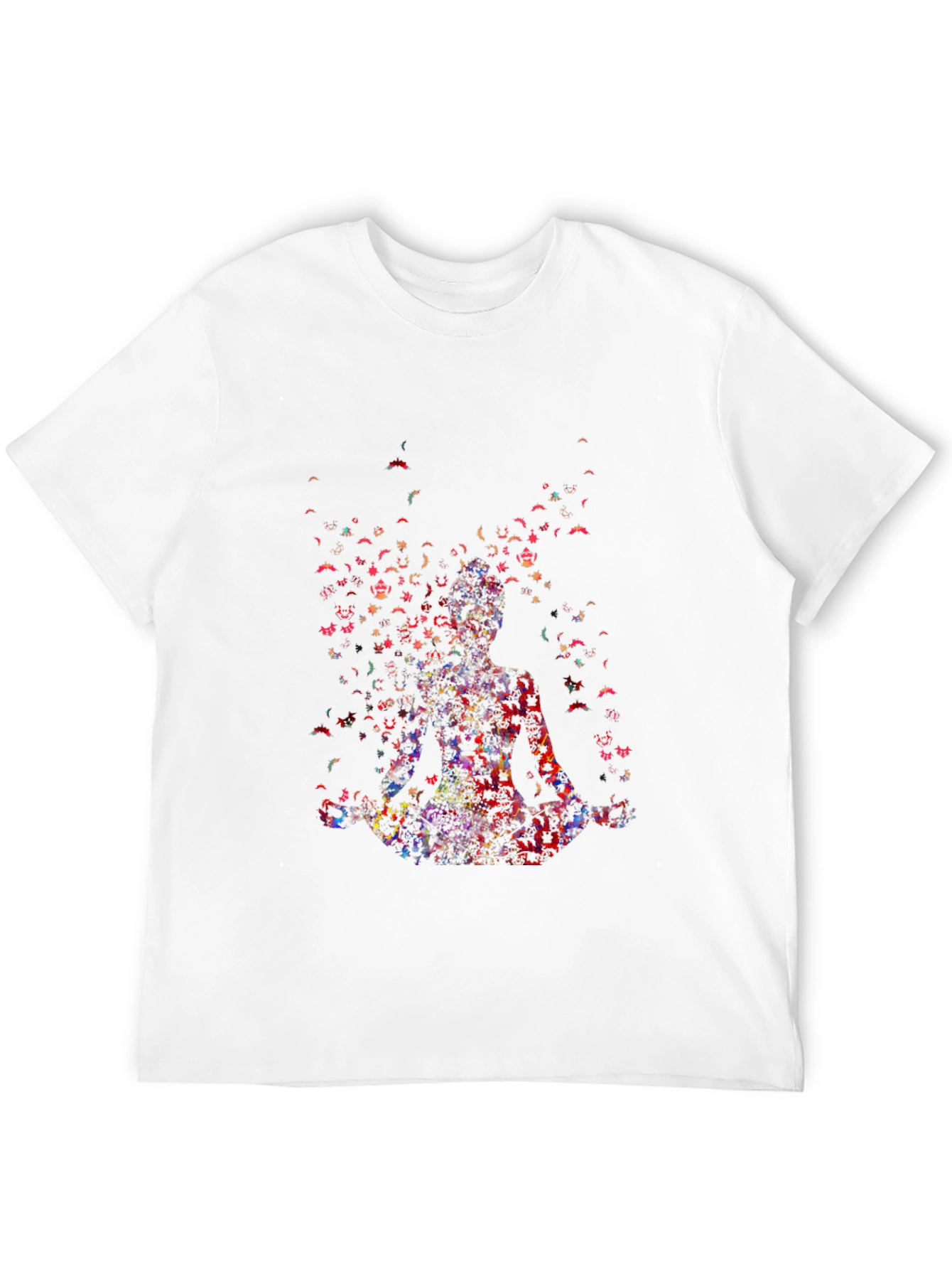 Meditative Figure Graphic Tee