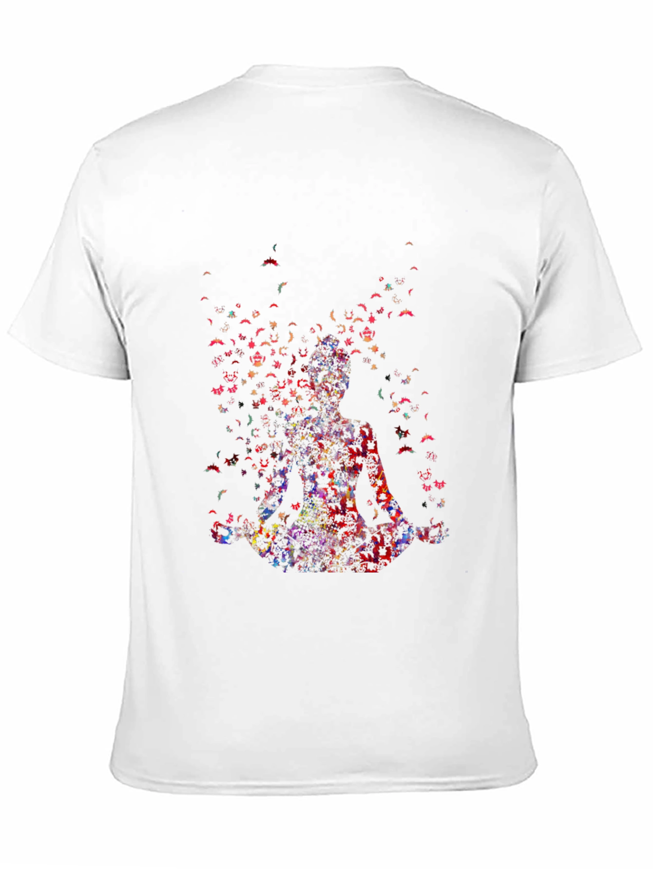 Meditative Figure Graphic Tee