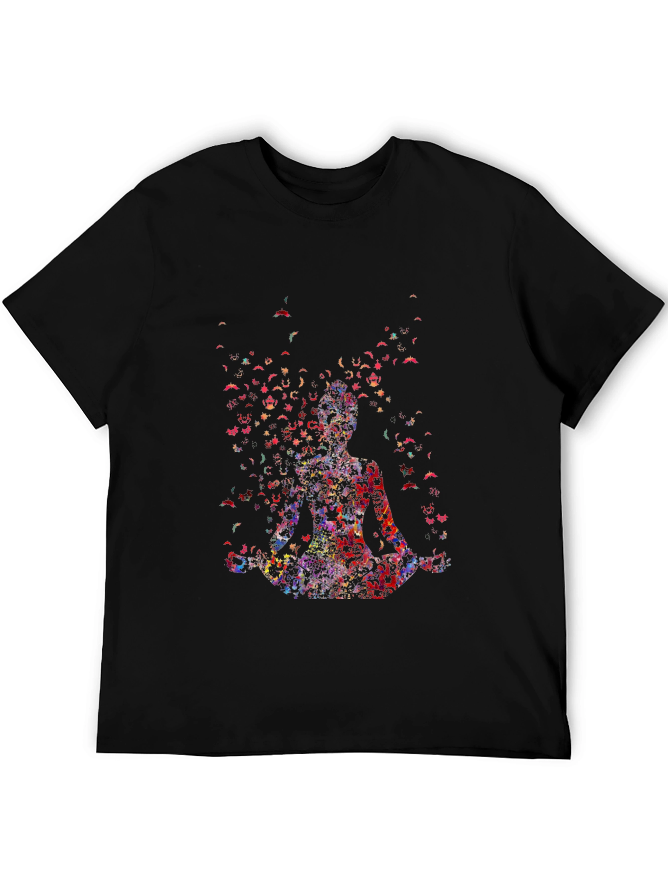 Meditative Figure Graphic Tee