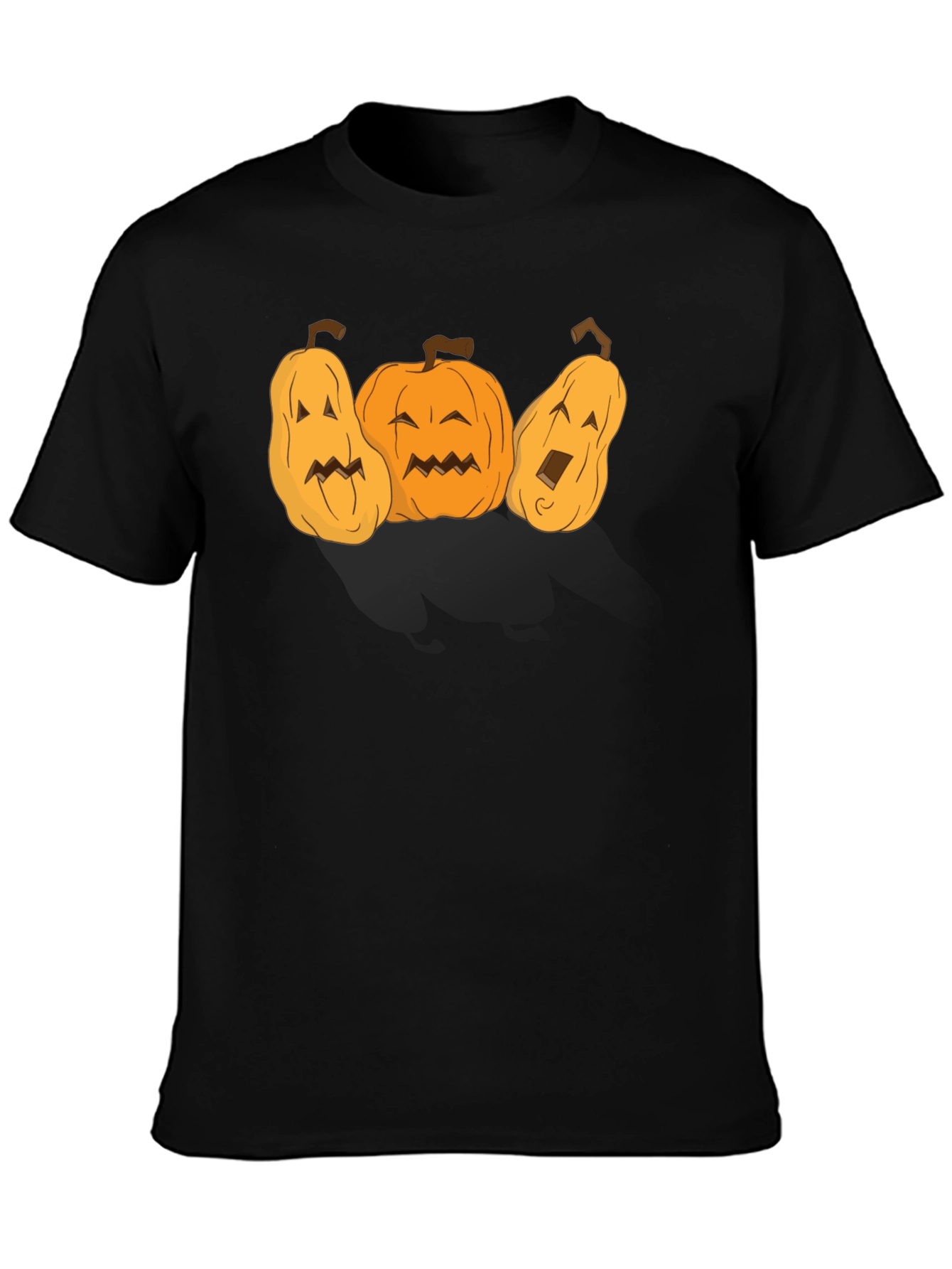 Halloween Pumpkin Face T-Shirt
