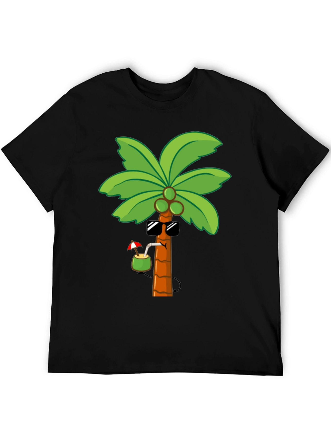 Cool Palm Tree Graphic T-Shirt