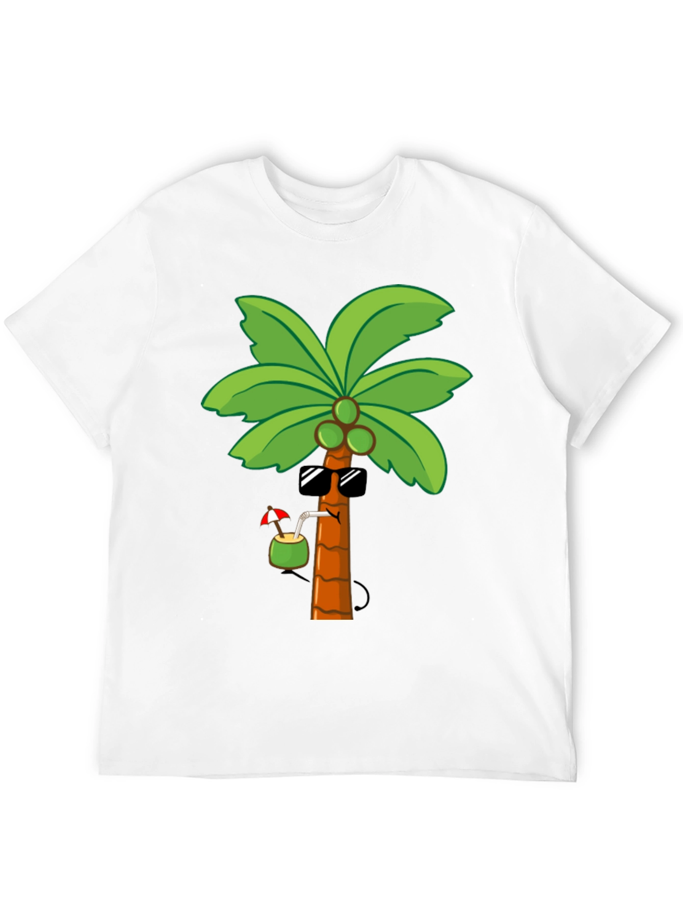 Cool Palm Tree Graphic T-Shirt