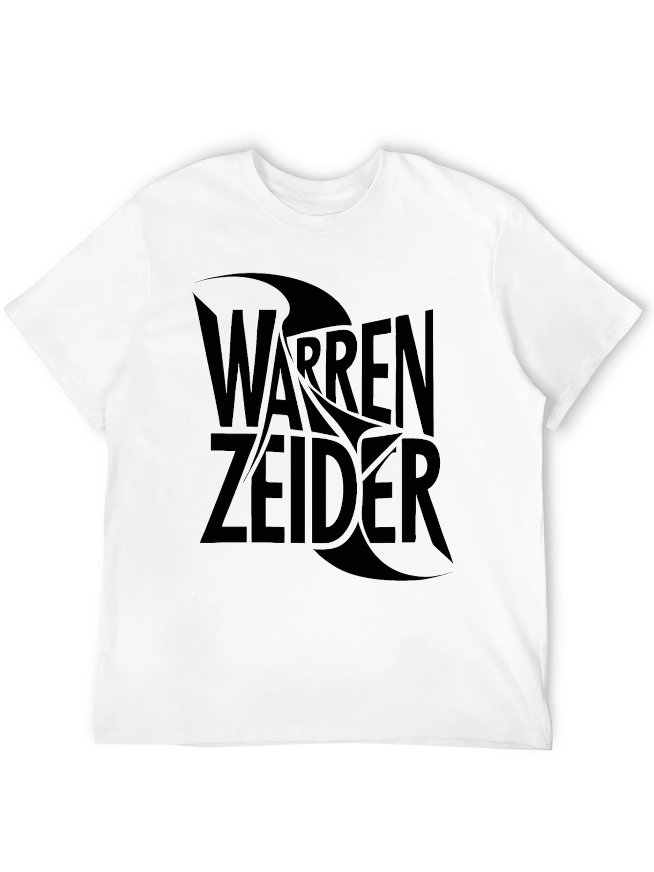 Warren Zeider Black Graphic T-Shirt