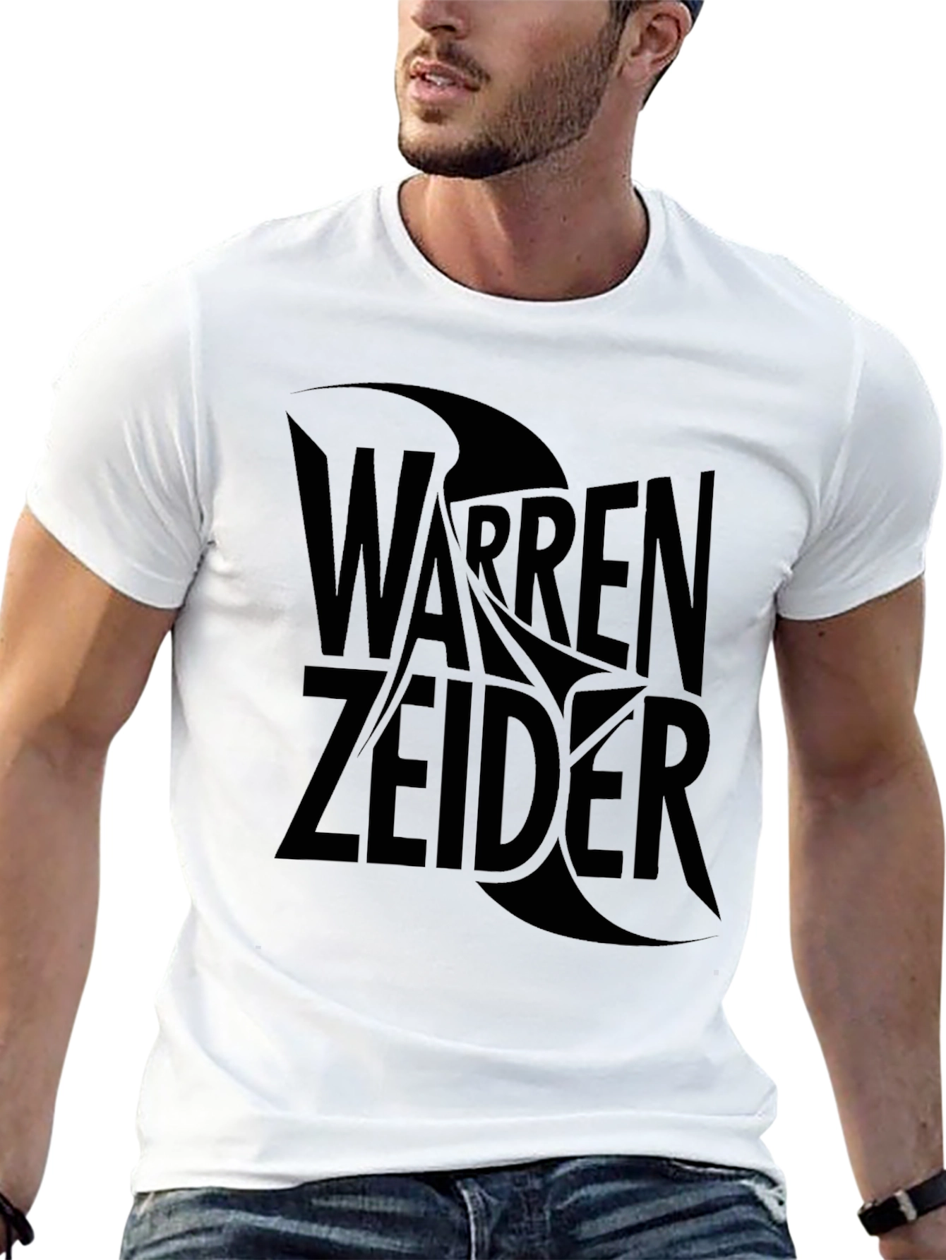 Warren Zeider Black Graphic T-Shirt
