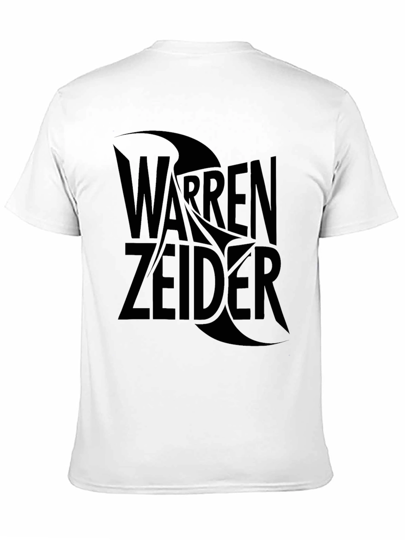 Warren Zeider Black Graphic T-Shirt