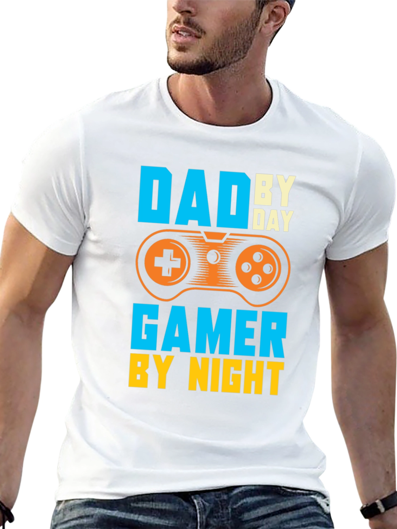 Dad Gamer Graphic T-Shirt