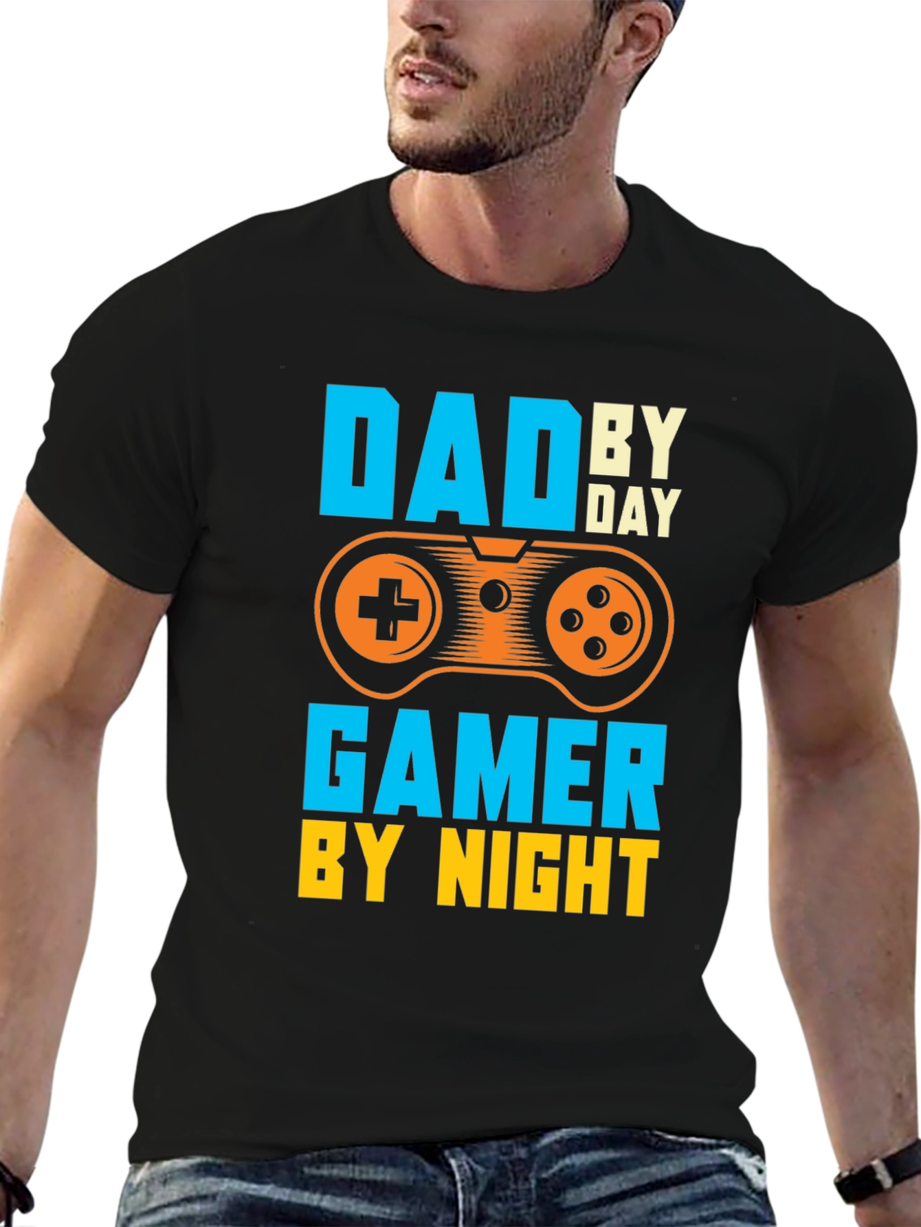 Dad Gamer Graphic T-Shirt