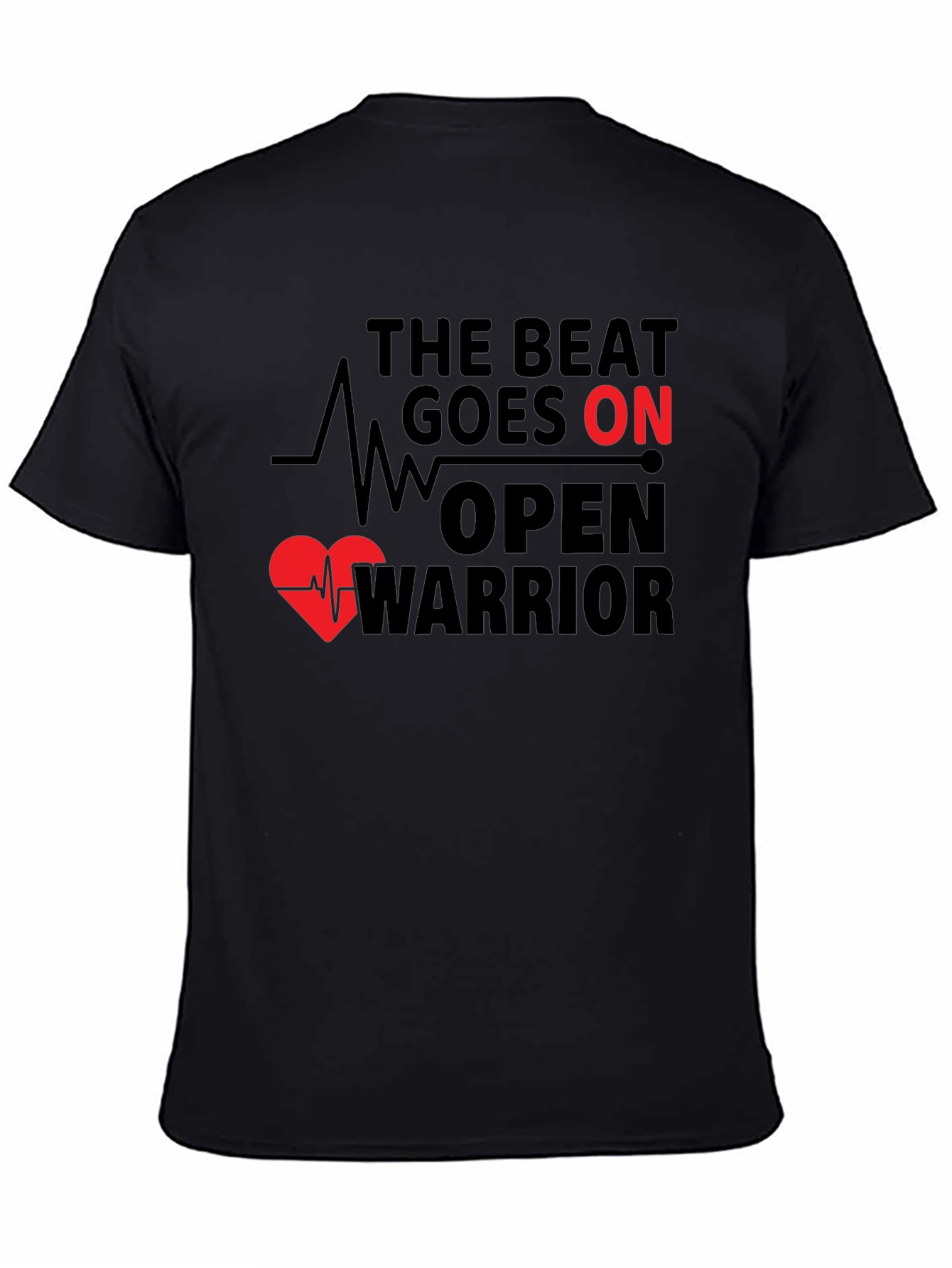 The Beat Goes On Open Warrior T-Shirt