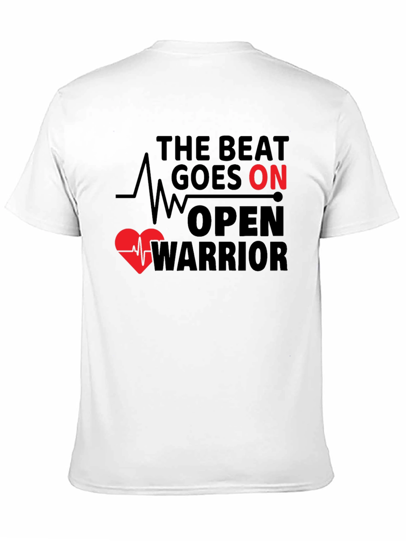 The Beat Goes On Open Warrior T-Shirt