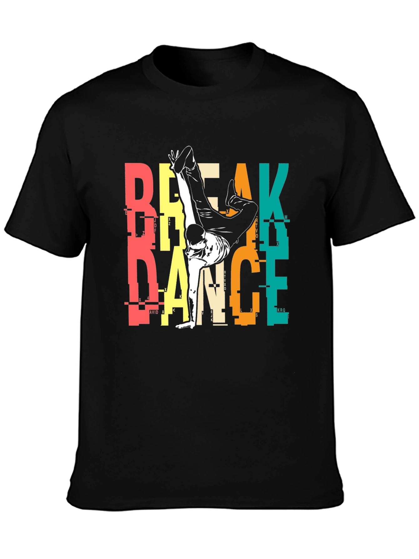 Breakdance Graphic Print Tee - Urban Style