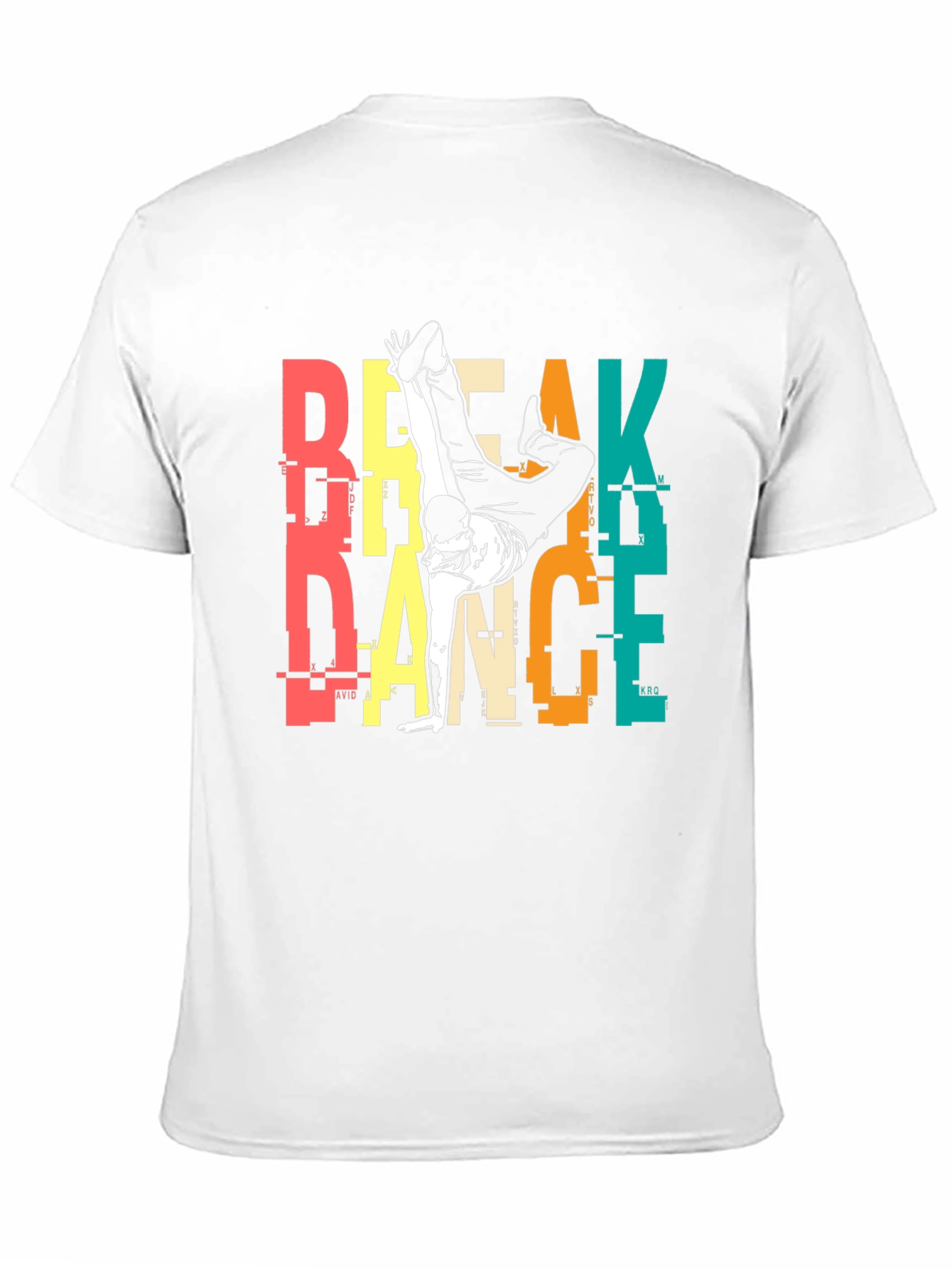 Breakdance Graphic Print Tee - Urban Style