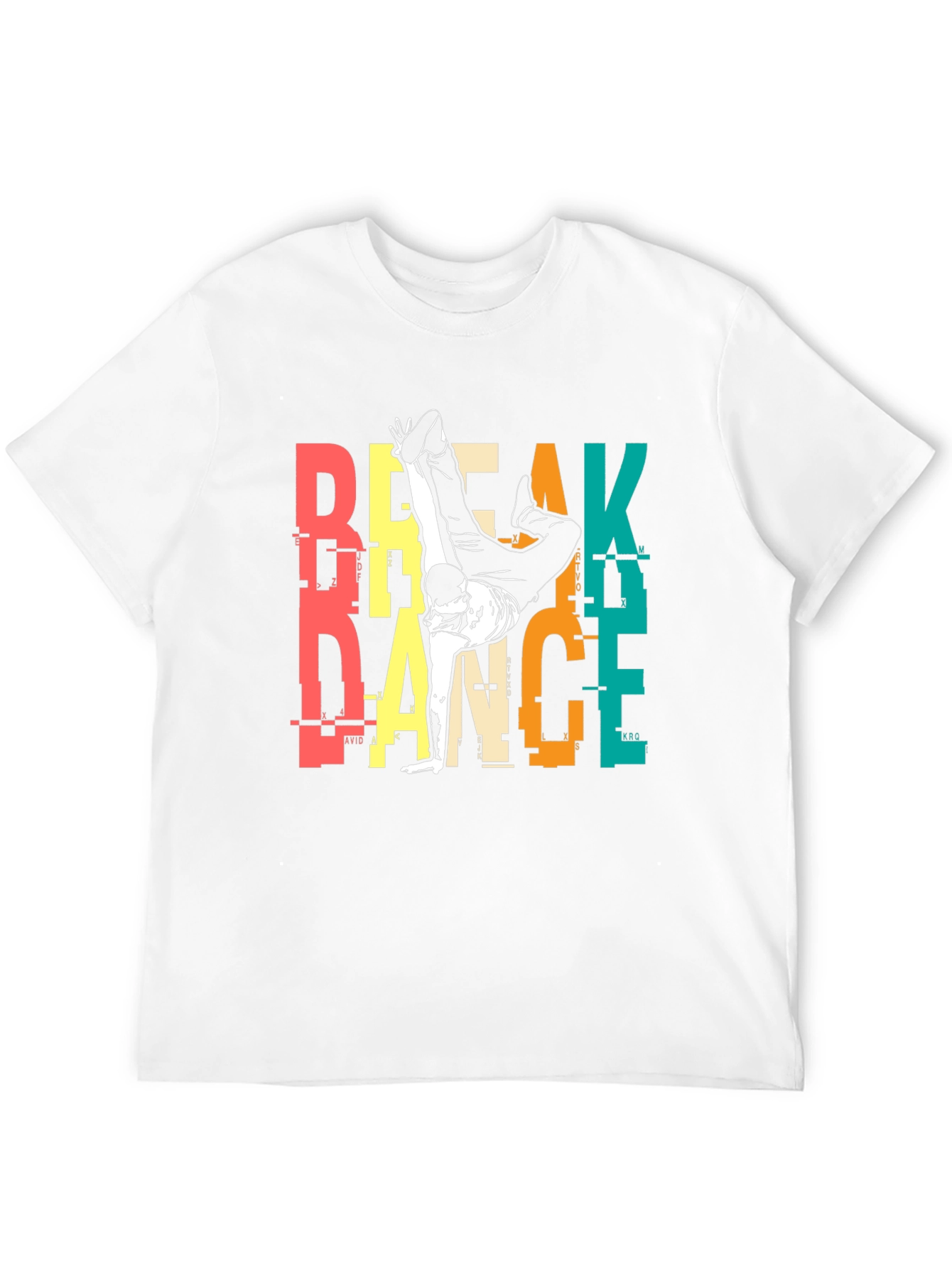 Breakdance Graphic Print Tee - Urban Style