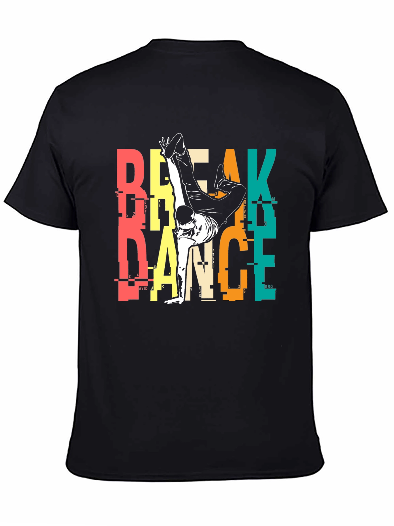 Breakdance Graphic Print Tee - Urban Style