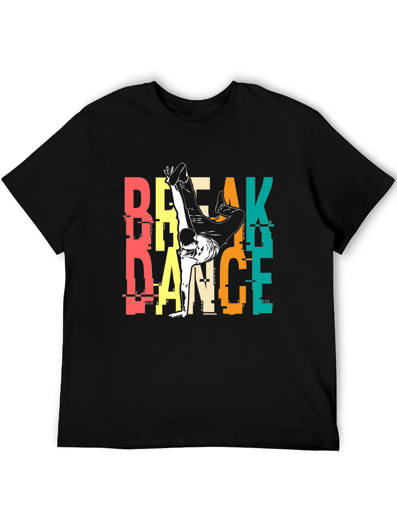 Breakdance Graphic Print Tee - Urban Style