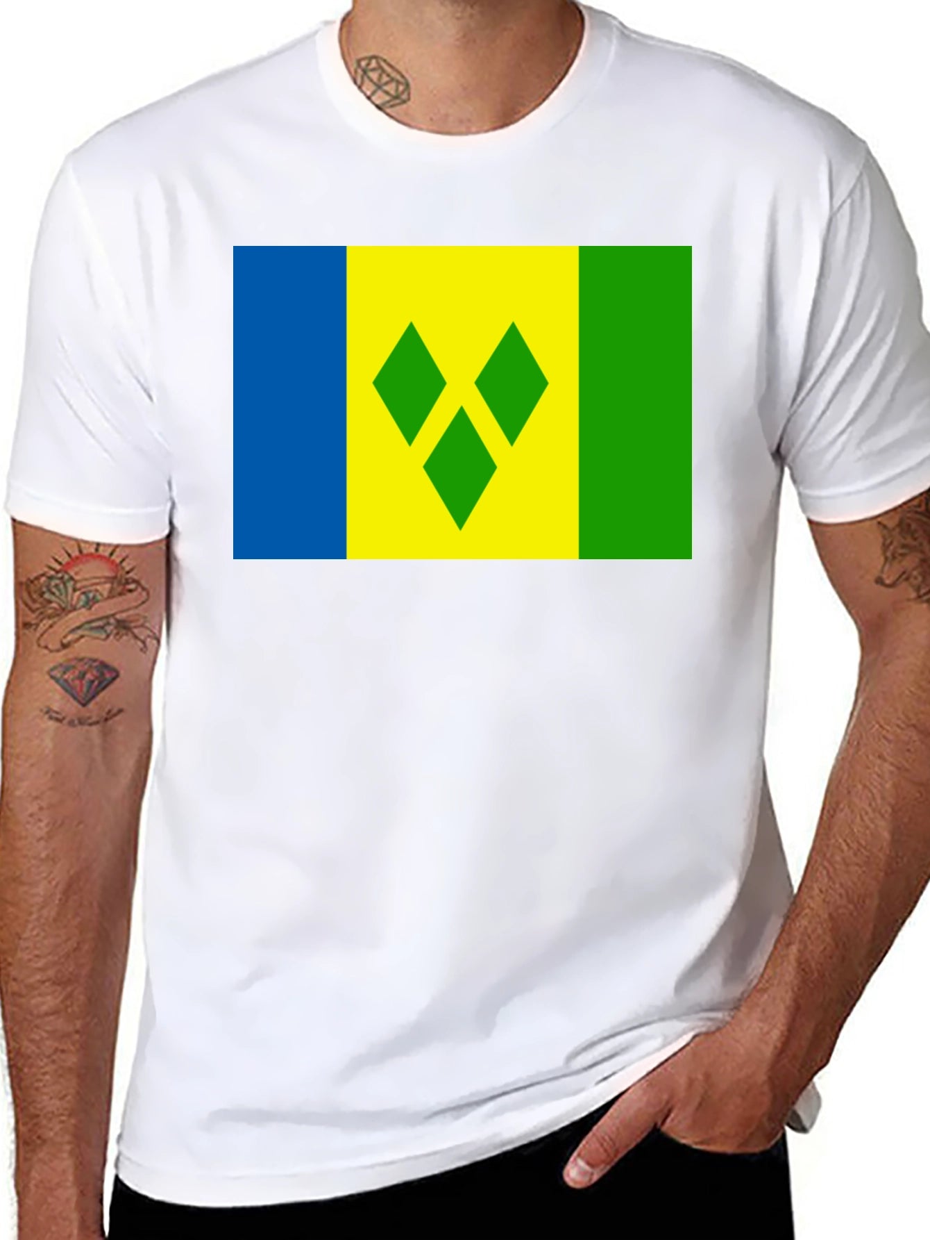 Saint Vincent Flag T-Shirt
