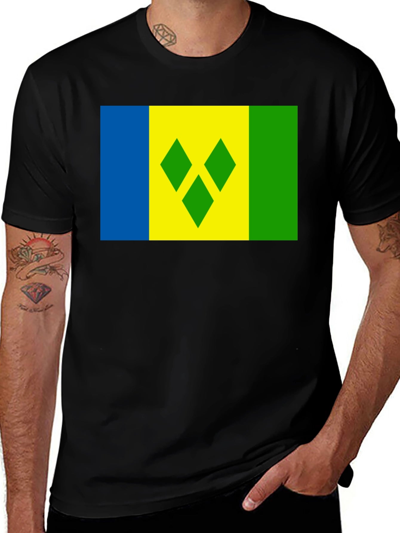 Saint Vincent Flag T-Shirt