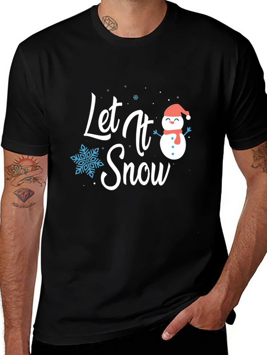 Let It Snow Holiday T-Shirt